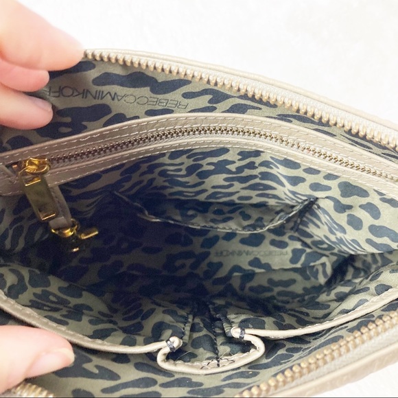 Rebecca Minkoff Mac Daddy bag in ostrich print - Picture 6 of 9
